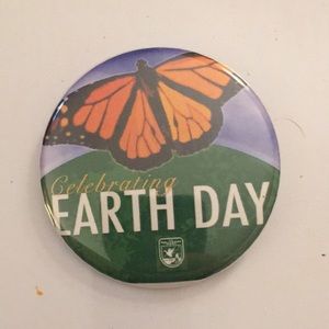 “Celebrate Earth Day” pin